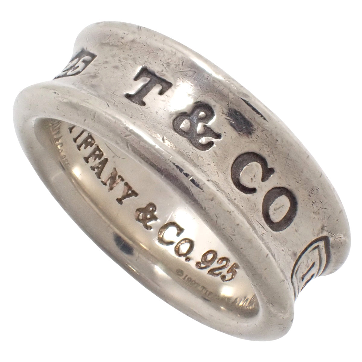 Narrow Ring Silver SV925 Size 9 (EU 49)