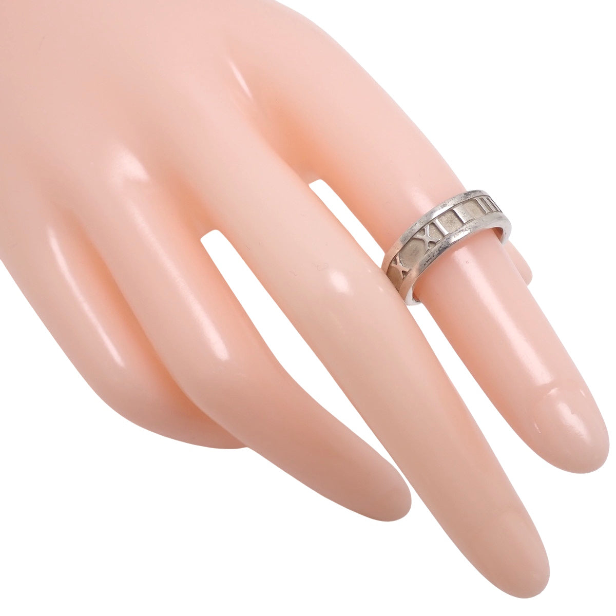 Atlas Ring Silver SV925 Size 9 (US 4.75)