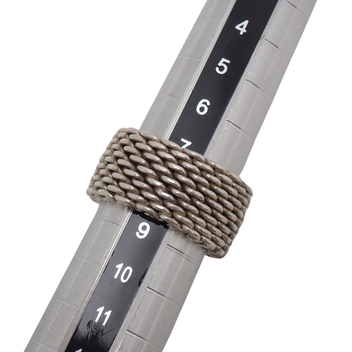 サマセット メッシュ リング シルバー SV925 8(48)号