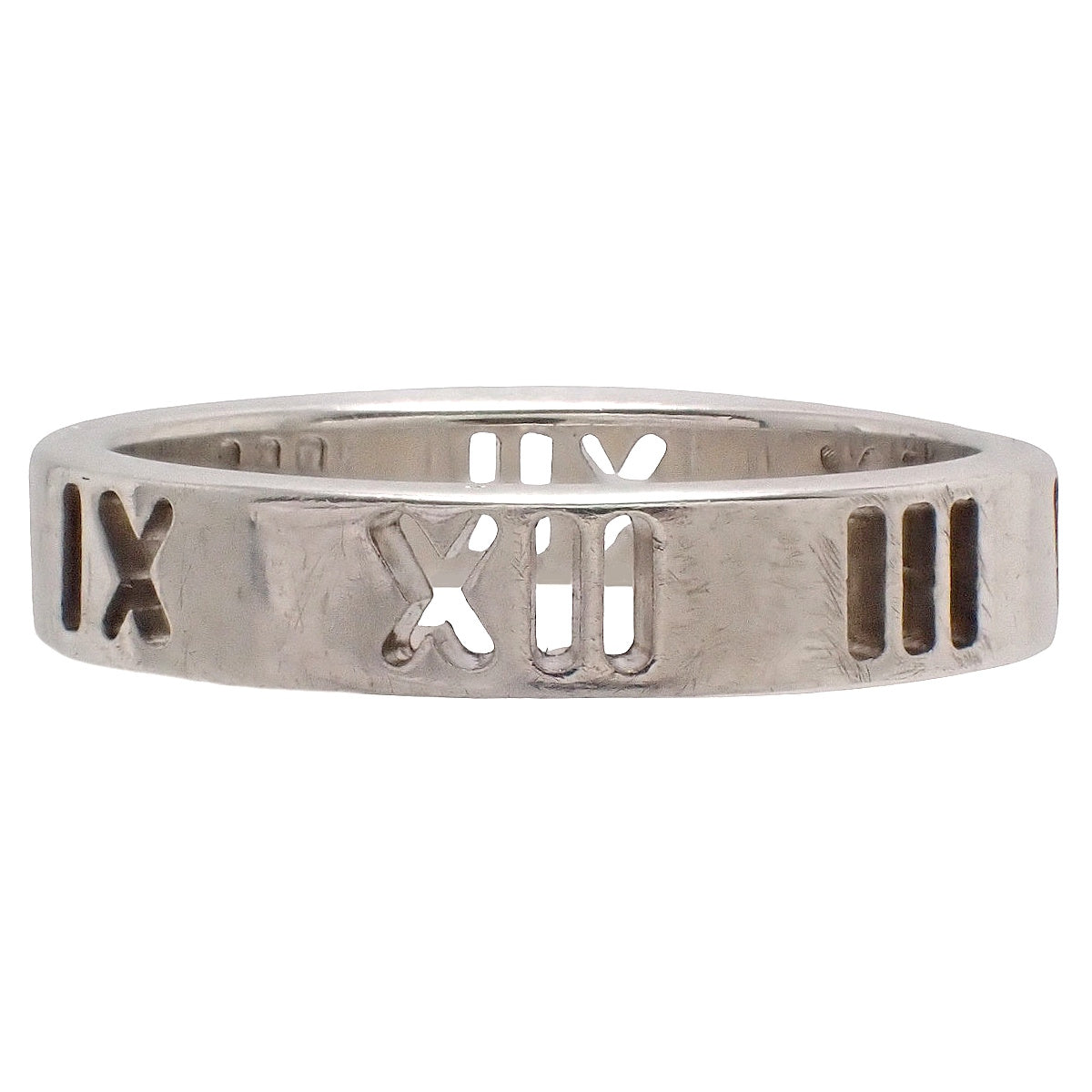 Atlas Narrow Ring Silver SV925 7.5 (US size)
