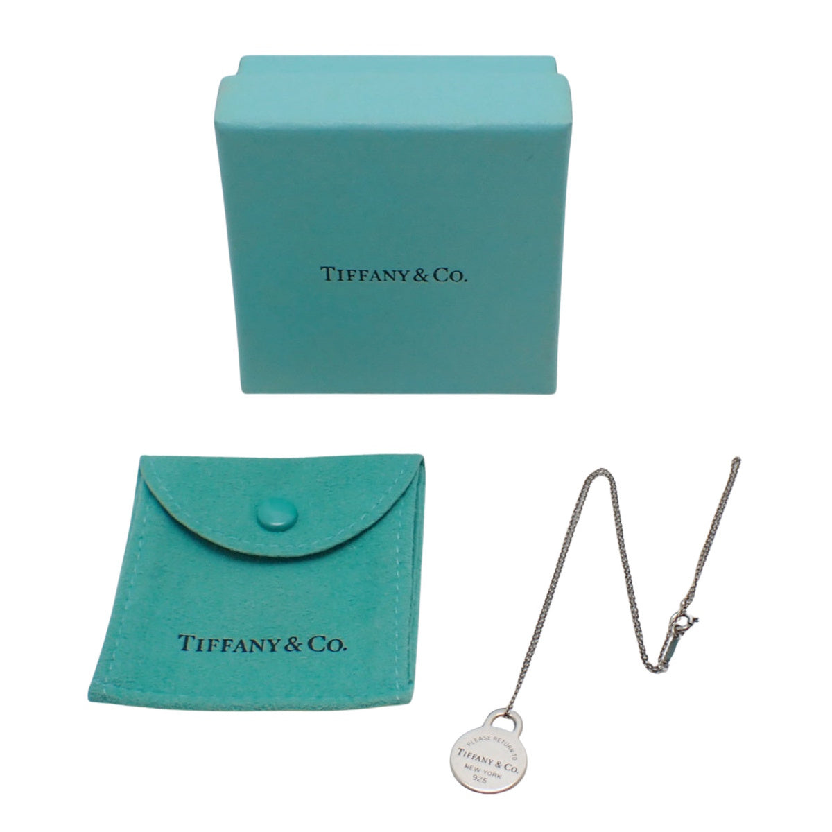 Round Tag Pendant Silver SV925