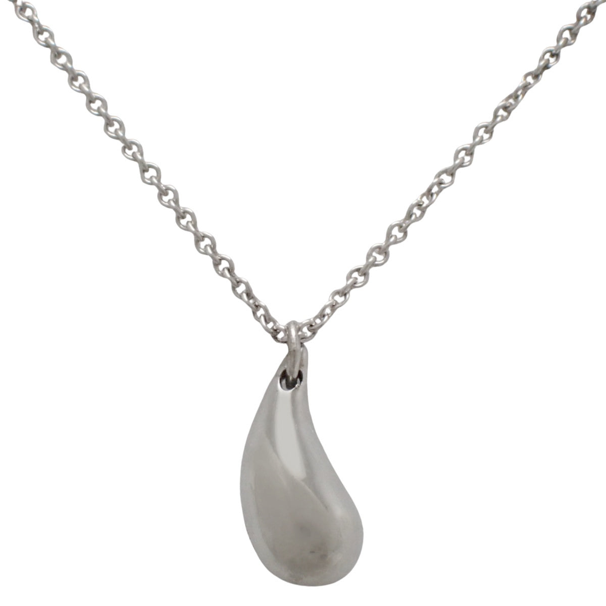 Teardrop Necklace Silver SV925