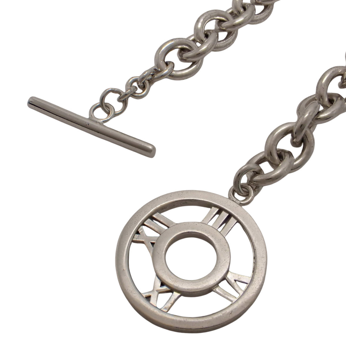 Atlas Toggle Chain Necklace Silver SV925