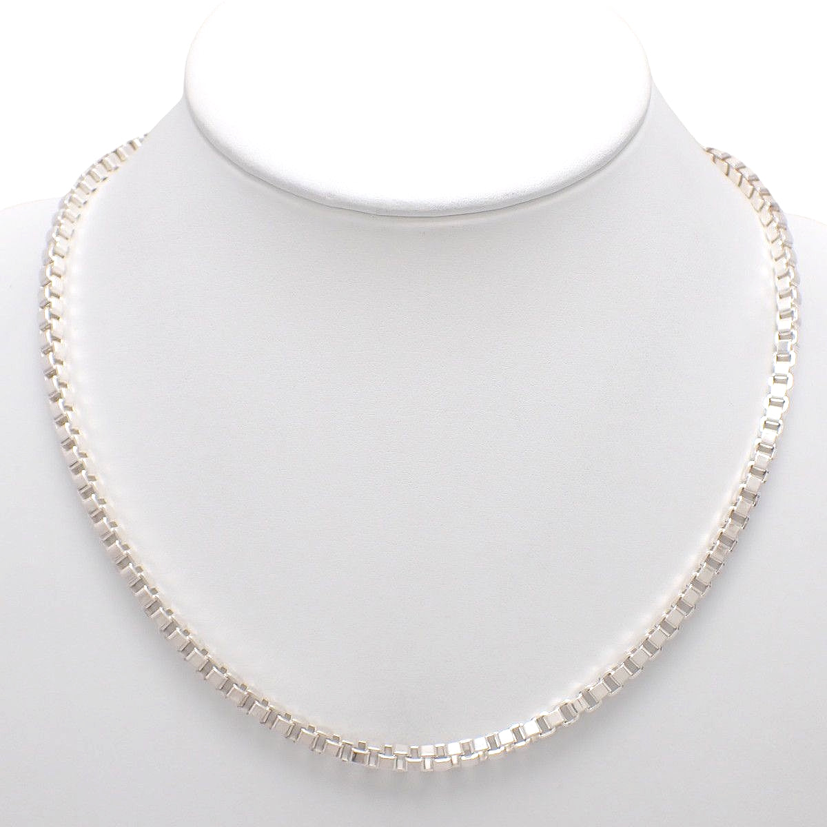 Venetian Link Necklace Silver SV925