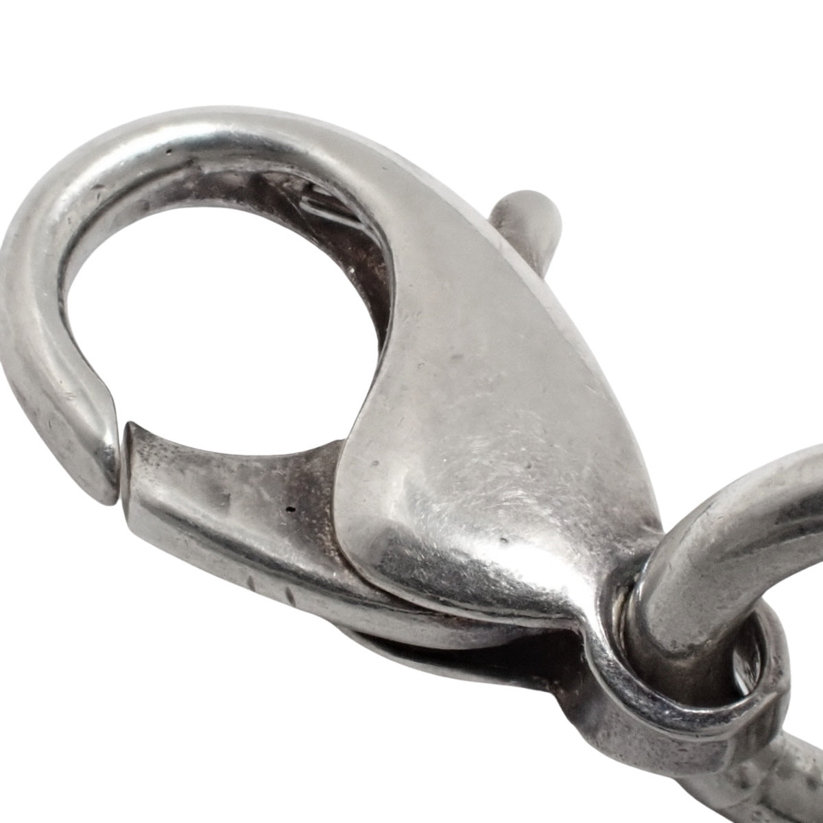 オーバル タグ ネックレス シルバー SV925