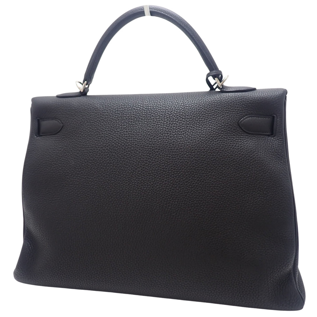 ケリー40 (内縫い) トゴ ブラック シルバー金具 D刻印