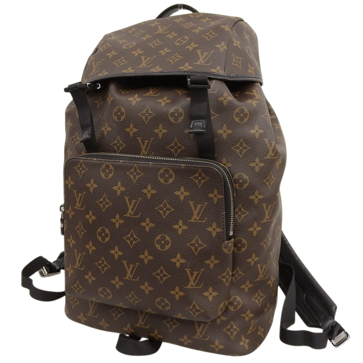 Monogram Macassar 背包,棕色,M43422