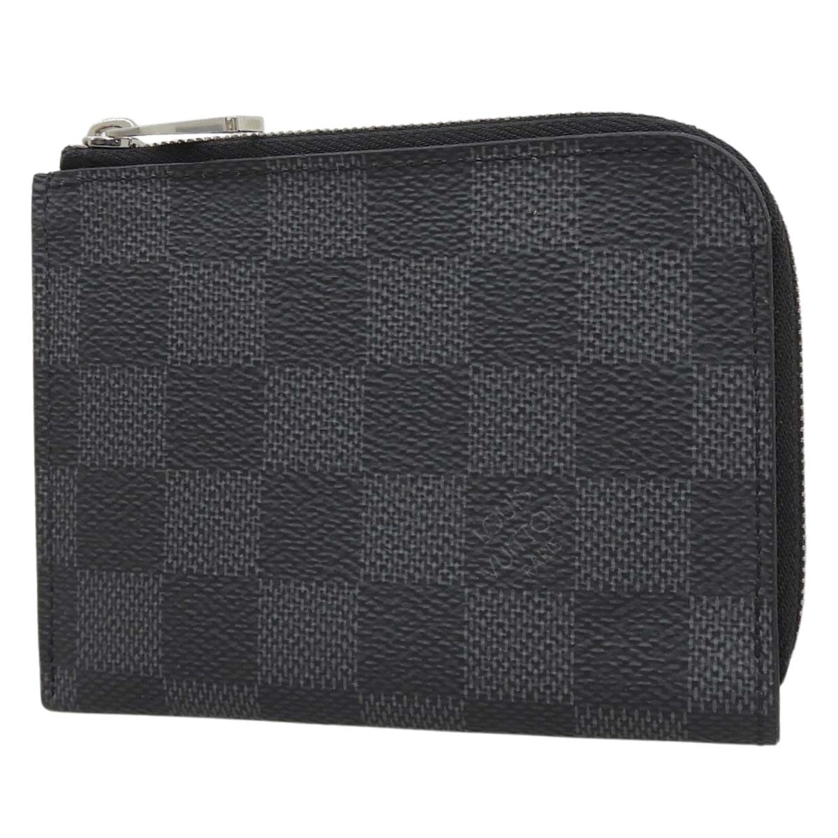 路易威登 Damier Graphite 帆布钱夹 NM 路易威登 Damier Graphite 帆布 灰色 黑色 N63237