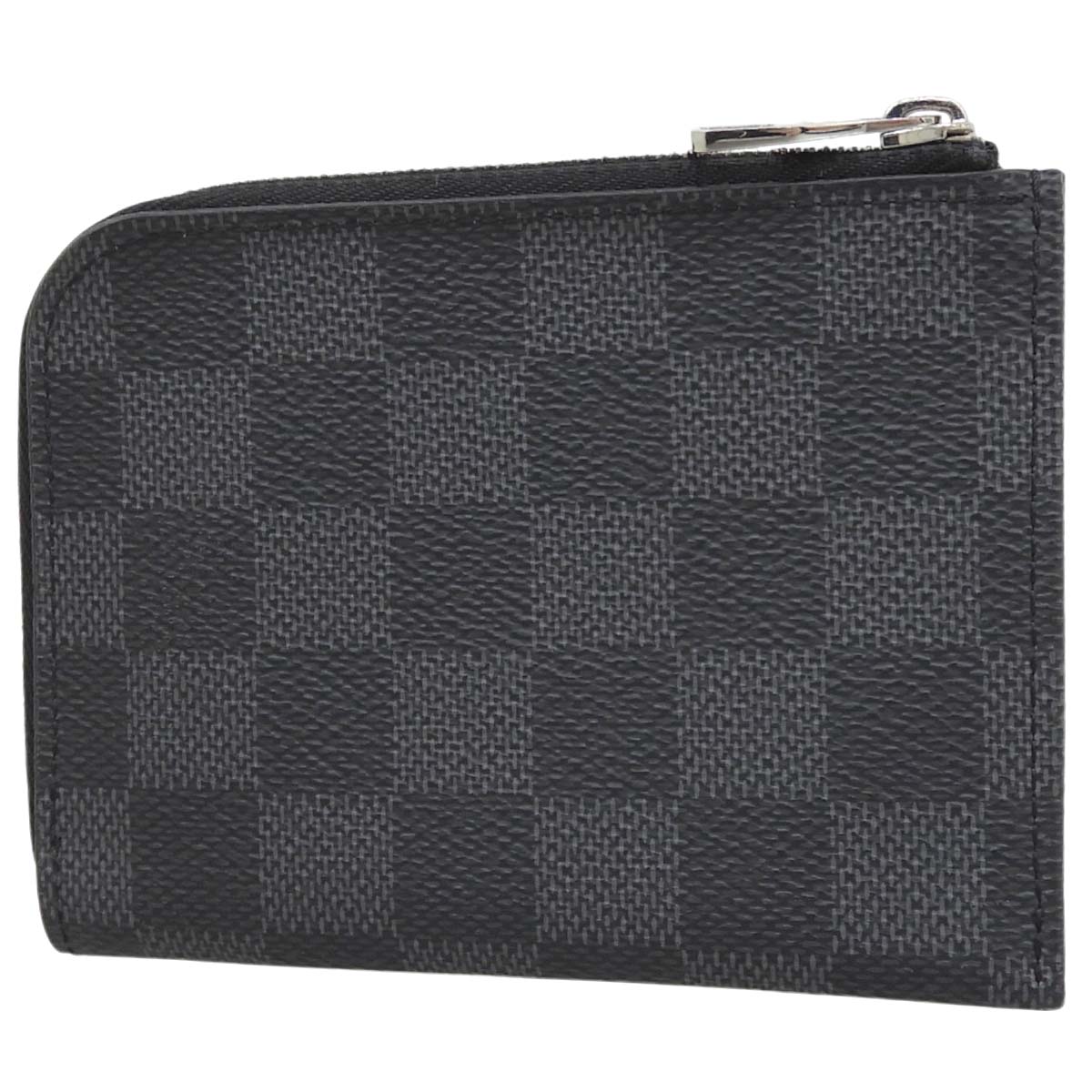 路易威登 Damier Graphite 帆布钱夹 NM 路易威登 Damier Graphite 帆布 灰色 黑色 N63237