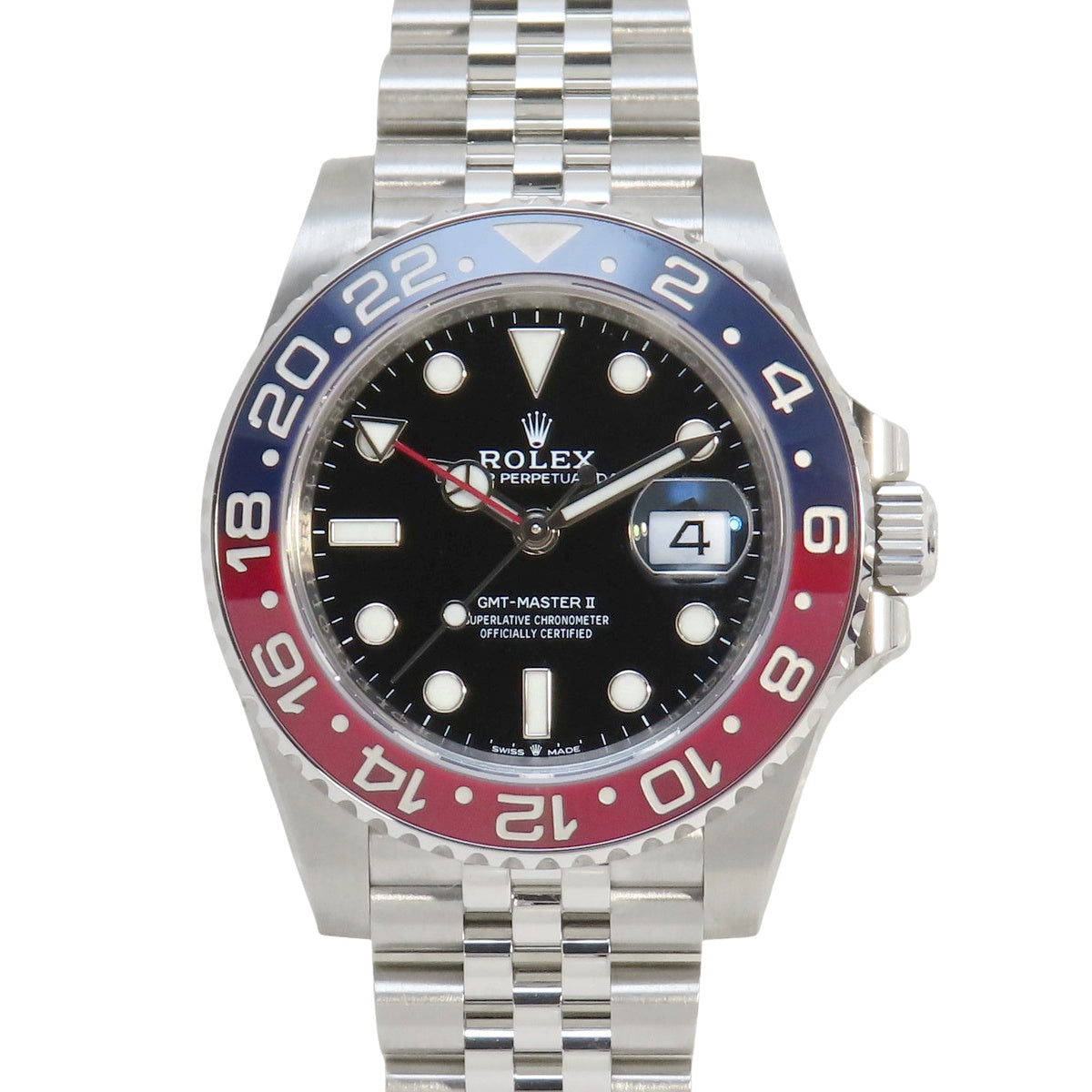 GMT-マスター2 126710BLRO SS ランダム番 ブラック 自動巻き メンズ