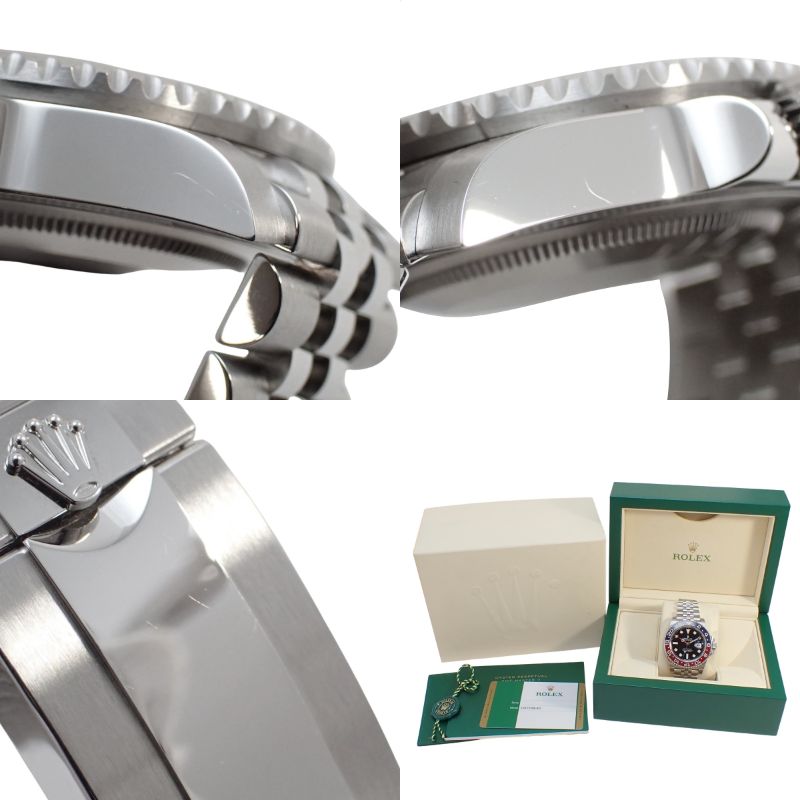 GMT-Master II 126710BLRO Stainless Steel Random Number Black Automatic Men's