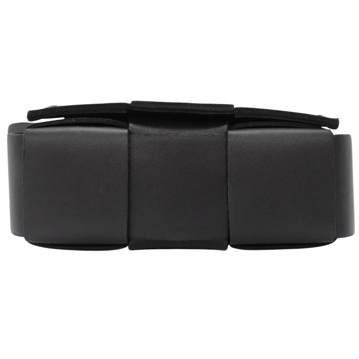 Maxi Intrecciato CANDY Cassette Mini Bag in Black Lambskin (666688VMAY18425)