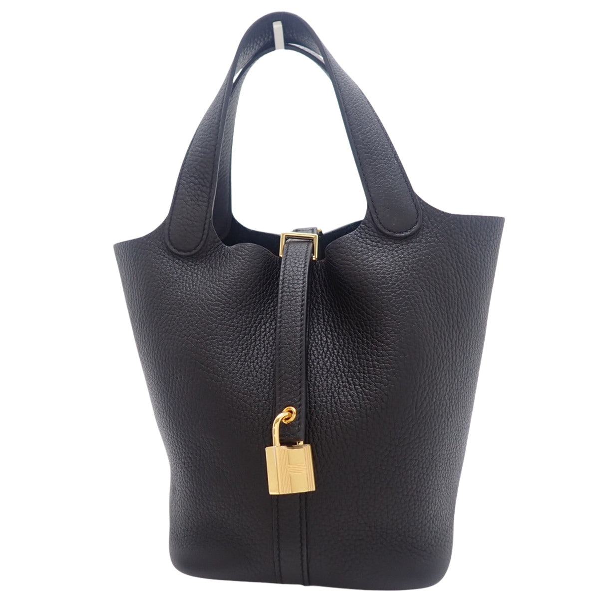 ピコタンロックPM トリヨンクレマンス ブラック ゴールド金具 Z刻印