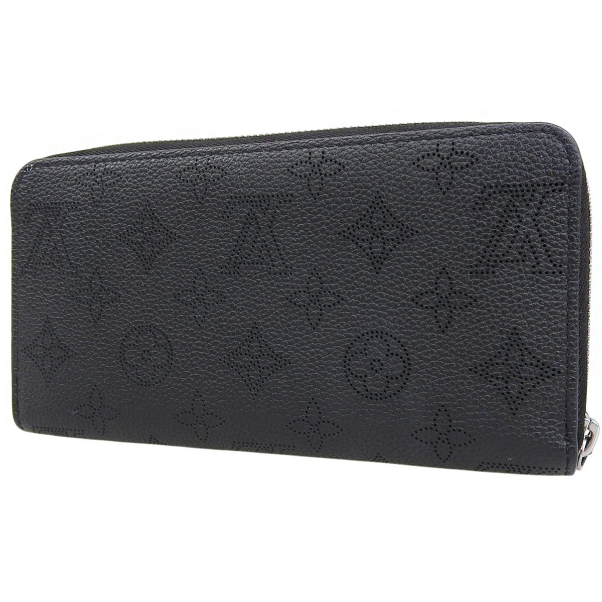 Monogram Mahina Zippy Wallet, Mahina Leather, Noir M61867