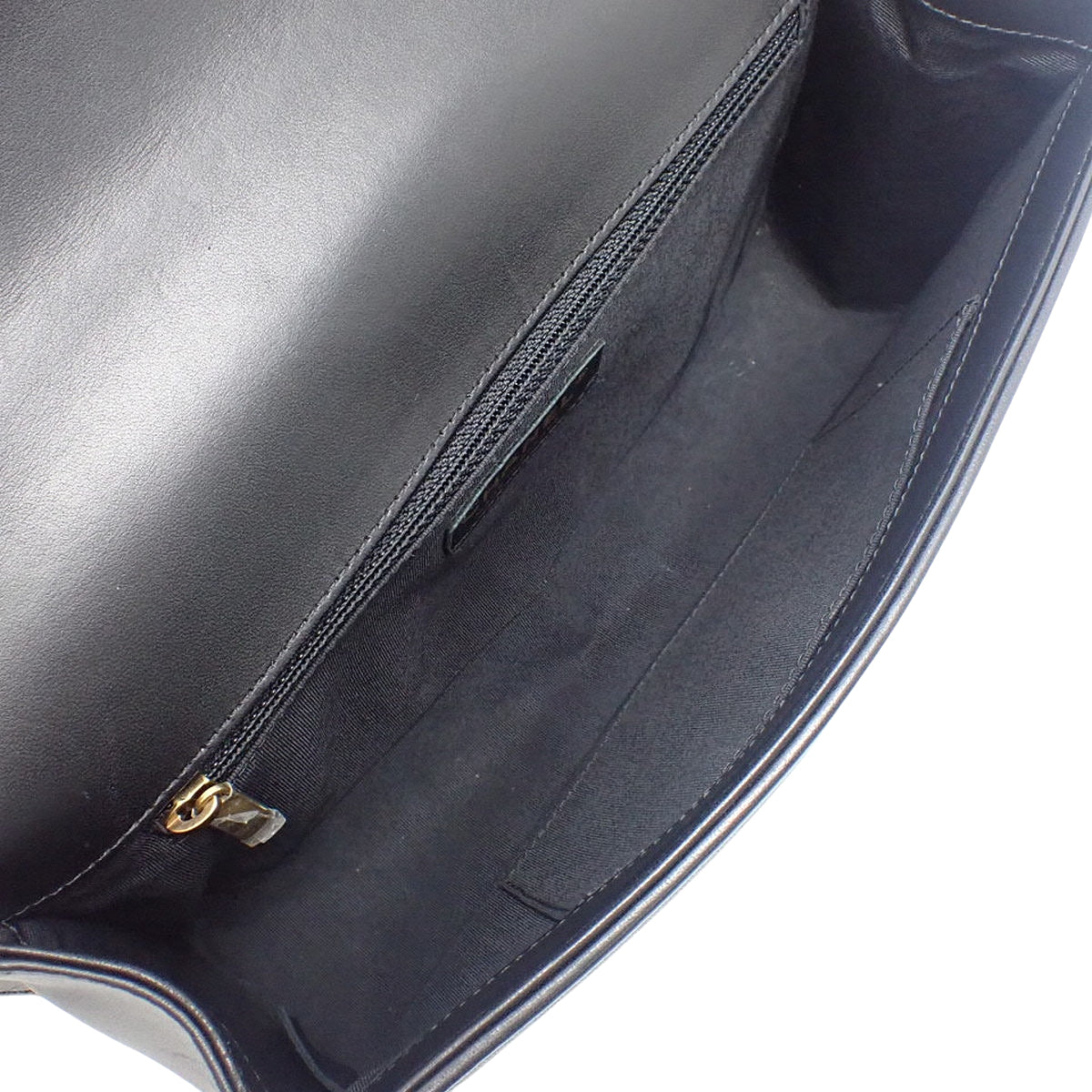 マトラッセ ボーイシャネル ココマーク チェーンショルダーバッグ ラムスキン ブラック A92193