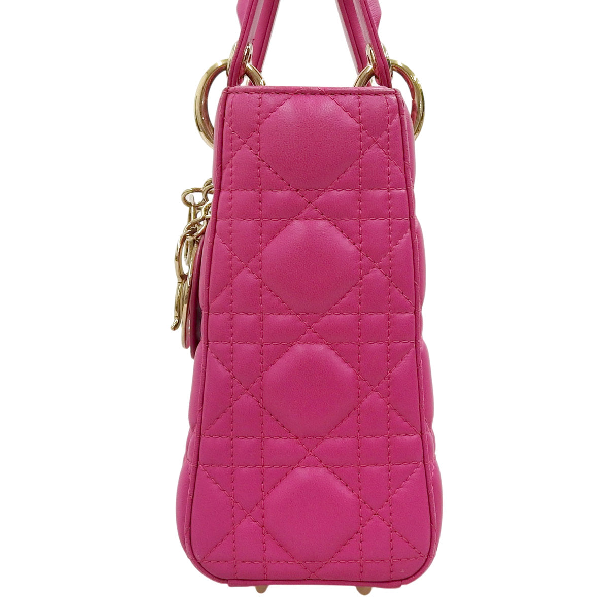 カナージュ レディディオール My ABCDior スモール ラムスキン ラニピンク M0538ONGE_M16F