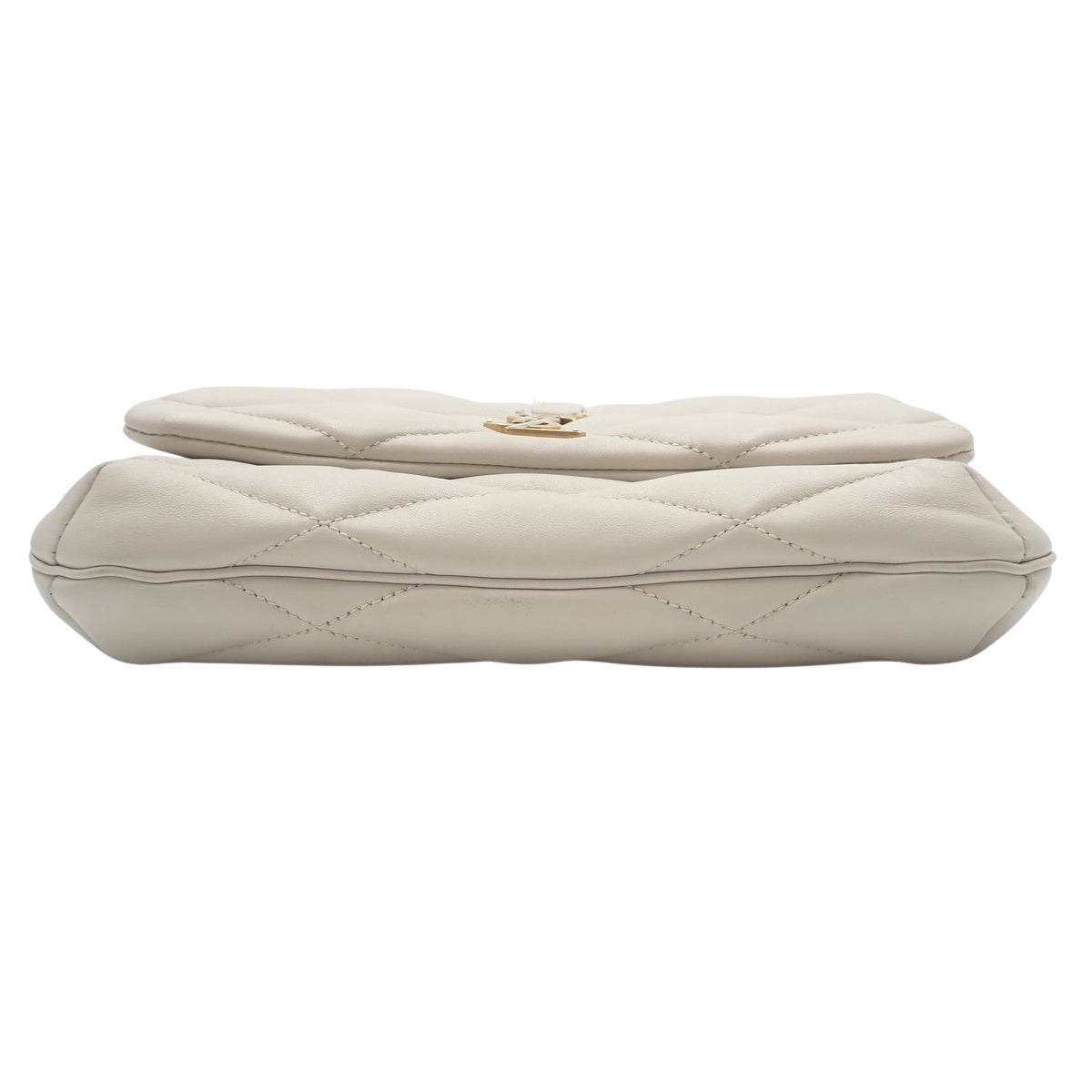 One-handle bag in ivory leather 698567