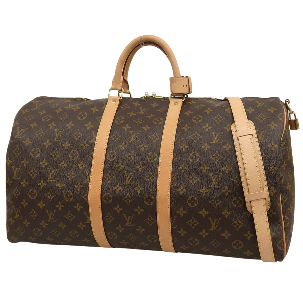 モノグラム キーポル・バンドリエール 55 ブラウン M41414