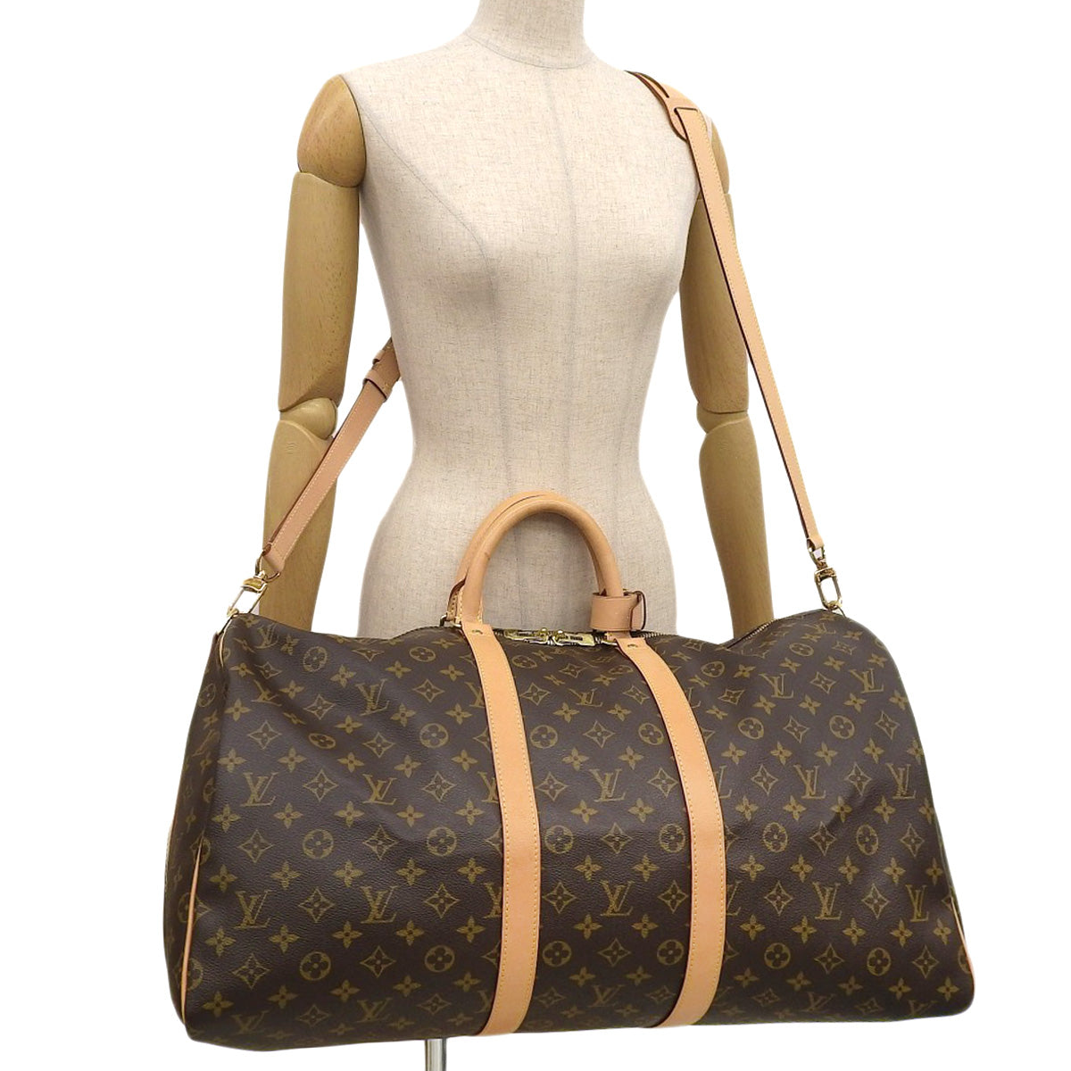 Monogram Keepall Bandouliere 55 棕色 M41414
