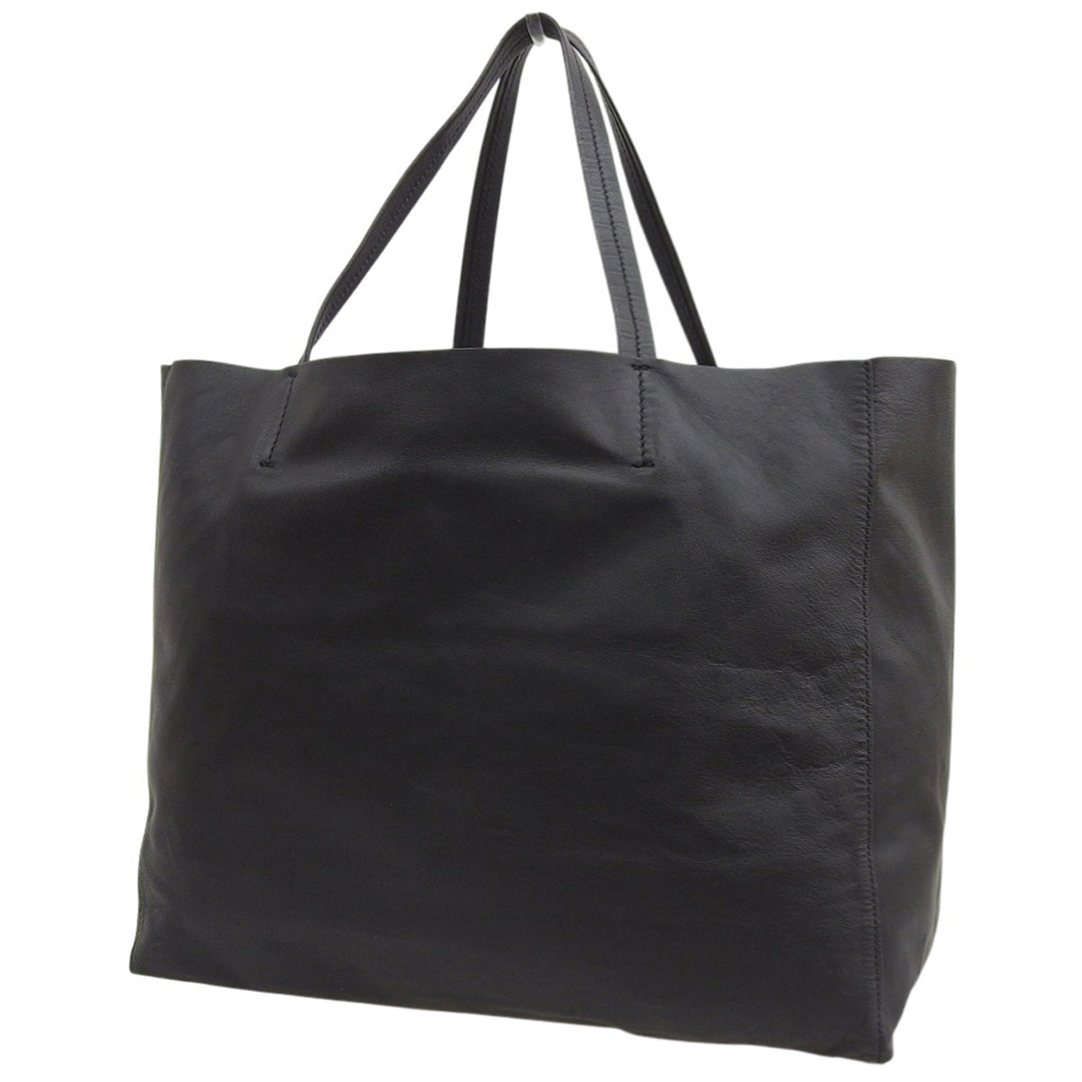 ホリゾンタル カバ ラージ レザー ブラック 166113