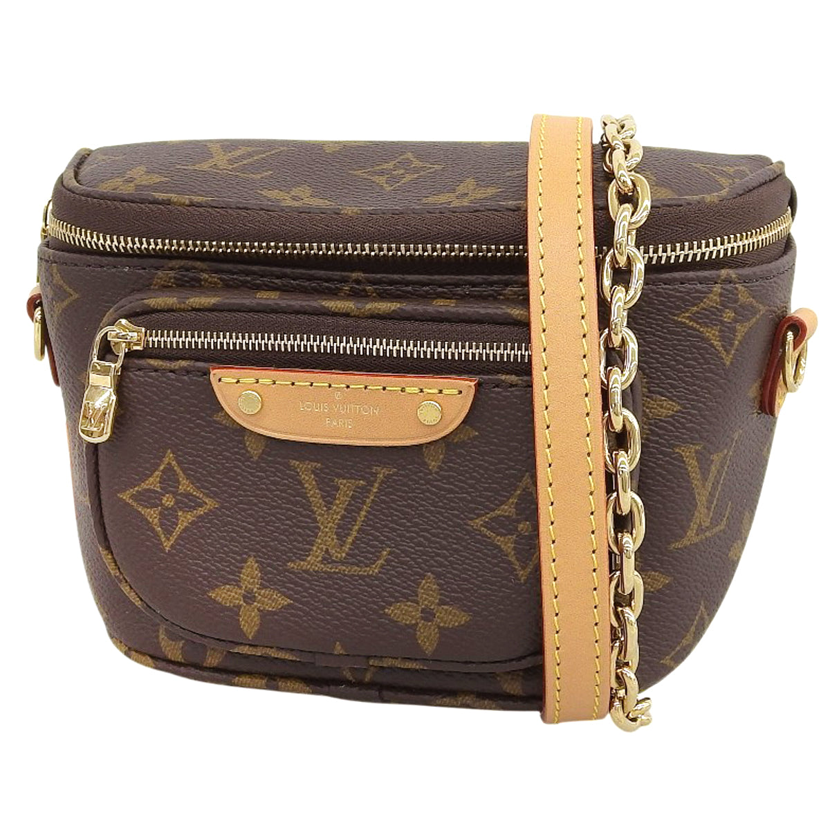 モノグラム ミニ バムバッグ ブラウン M82335