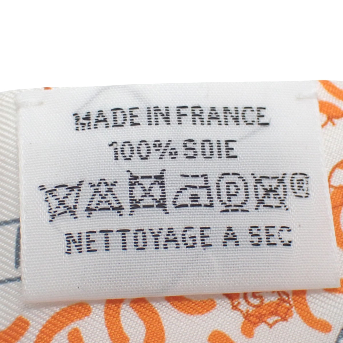 Splash Park スプラッシュパーク ツイリー シルク ブラン オレンジ ヴェールドグリ