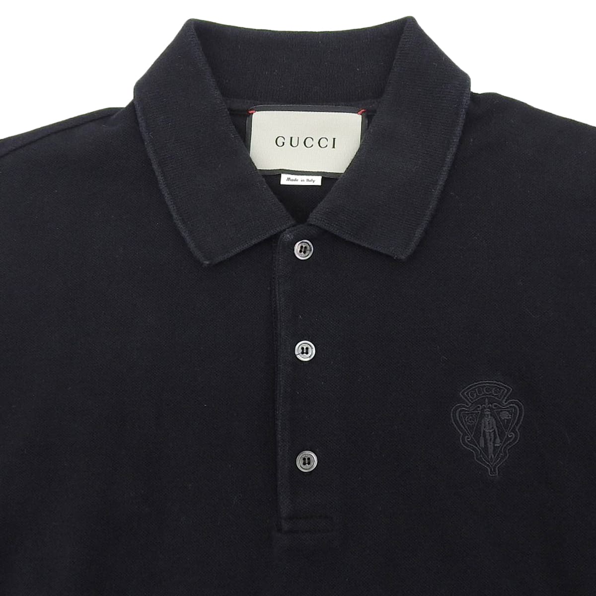 クレストエンブレム ミケーレデザイン ポロシャツ S