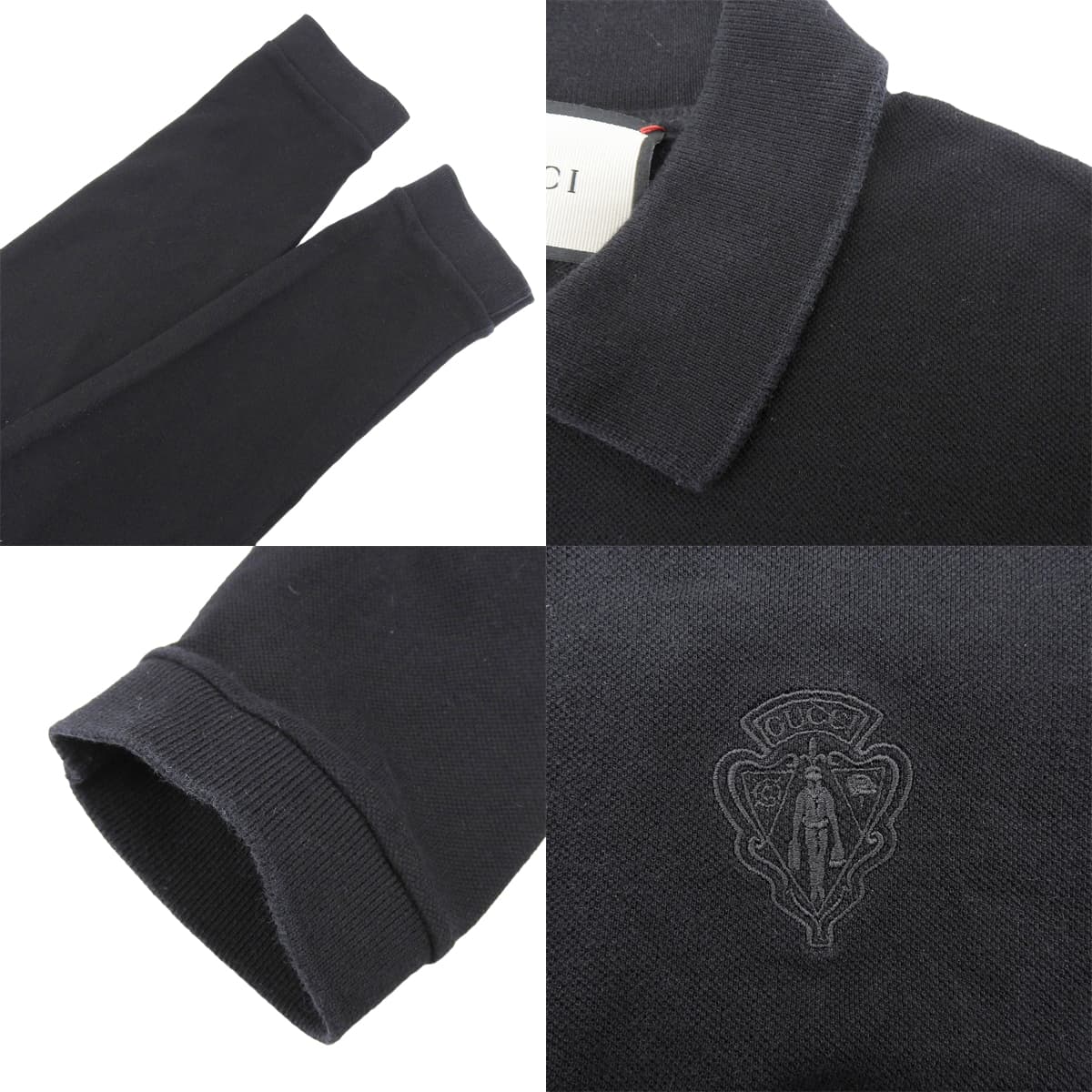 クレストエンブレム ミケーレデザイン ポロシャツ S