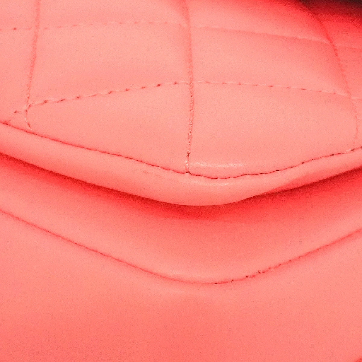 マトラッセ トレンディCC チェーンショルダーバッグ ラムスキン ピンク AS4654