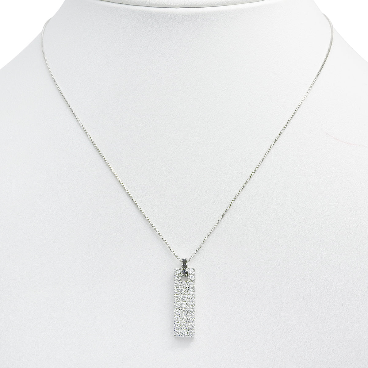 Diamond Pendant D1.00 Platinum Pt900 Platinum Pt850 7.3g