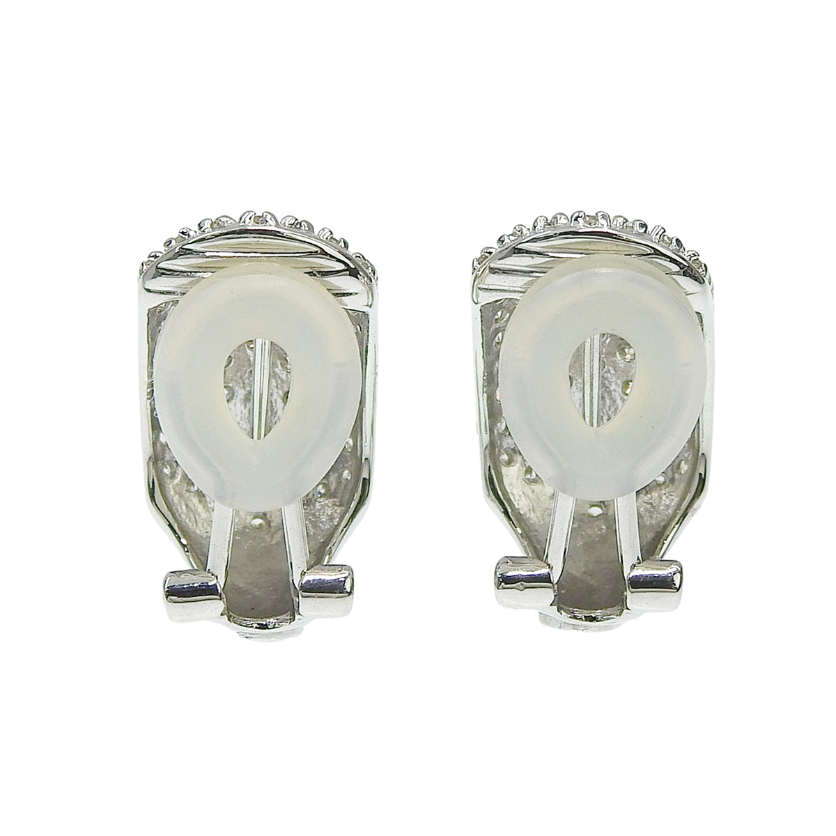 钻石耳钉 D1.00,1.00 白金 K18WG 7.4g