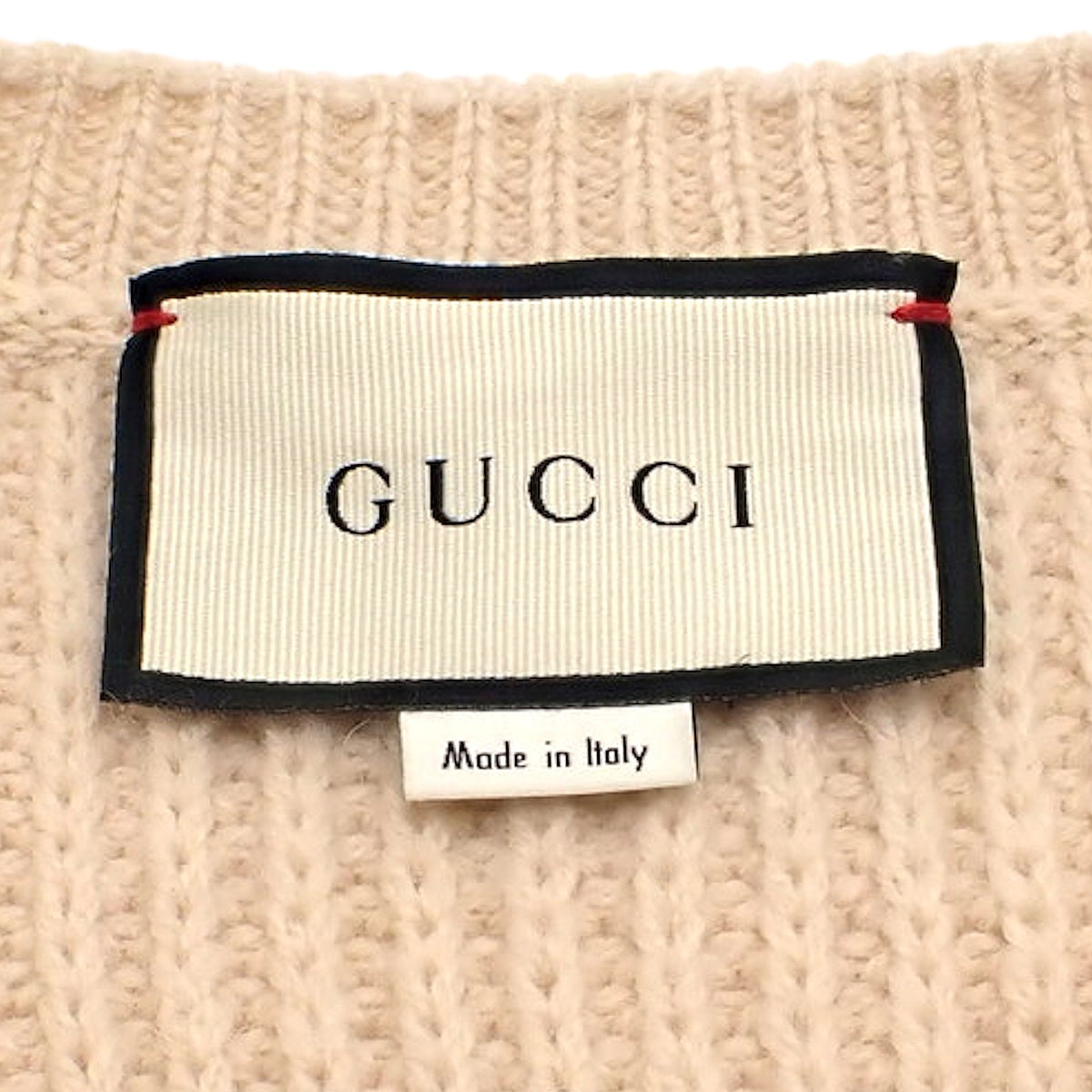 GGロゴ ワッフルニット XL