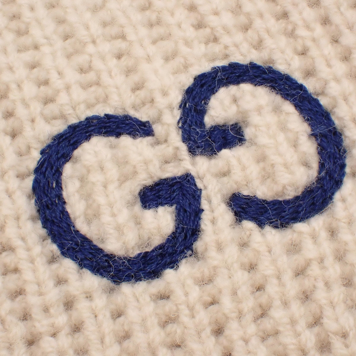 GGロゴ ワッフルニット XL