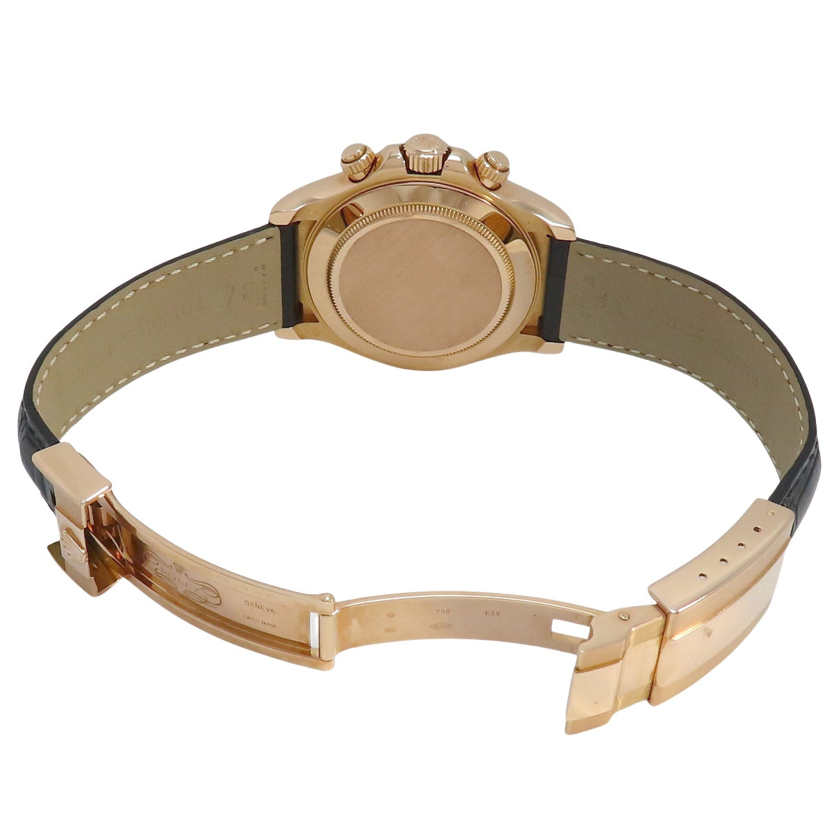 デイトナ 116515LN PG/革 ランダム番 アイボリー 自動巻き メンズ