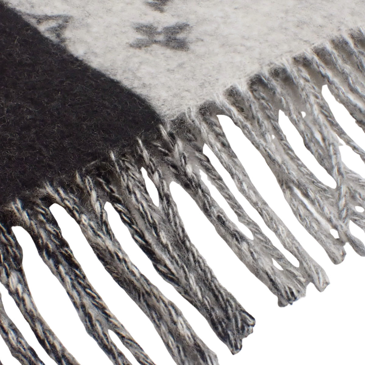 モノグラム マフラー LV スプリット ストール カシミヤ M70924