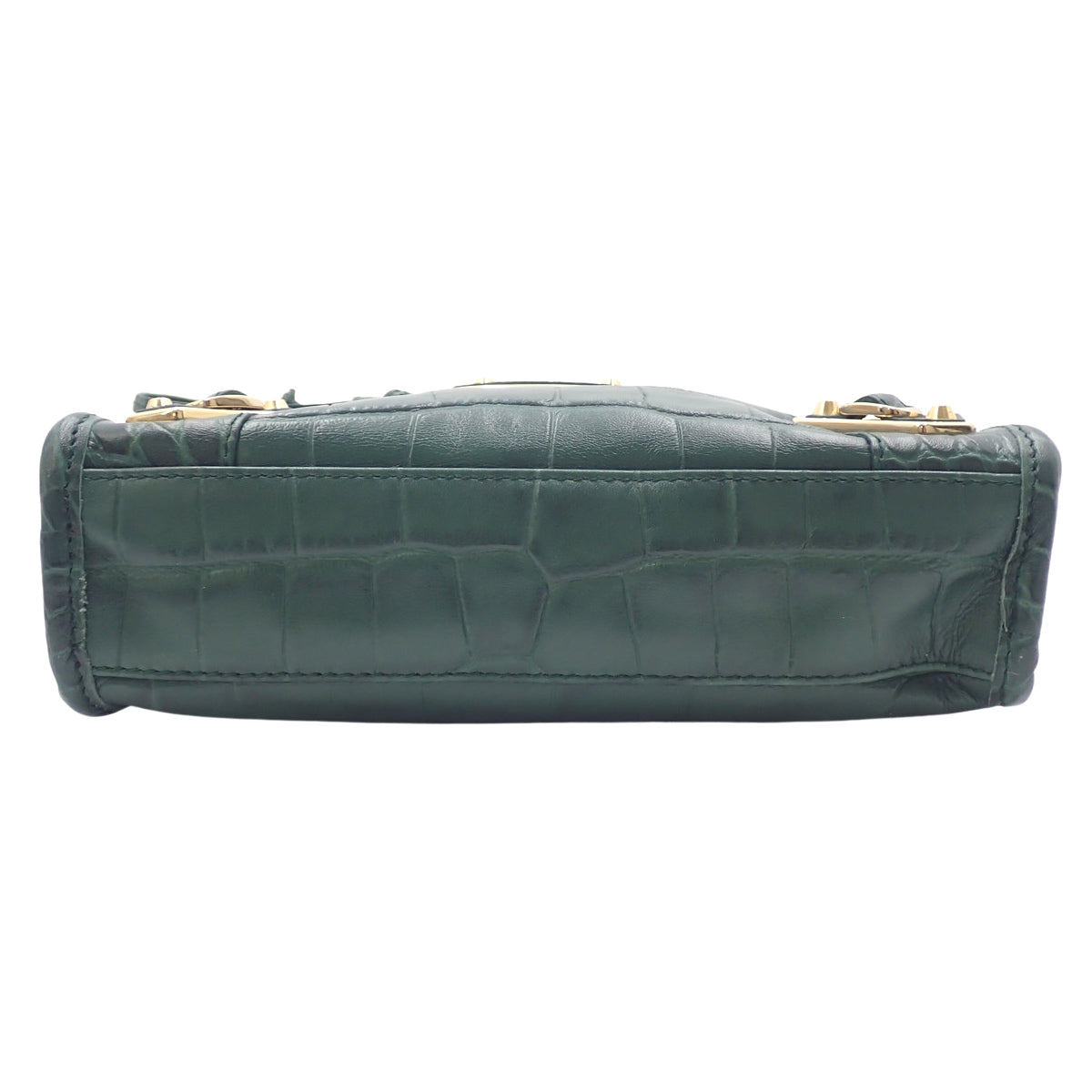 Classic Nano City Leather Green 505982
