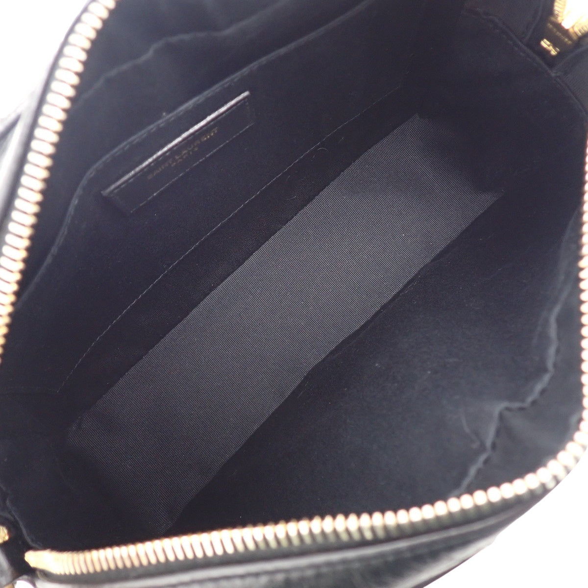 ルー カメラバッグ レザー ツイード ブラック マルチカラー