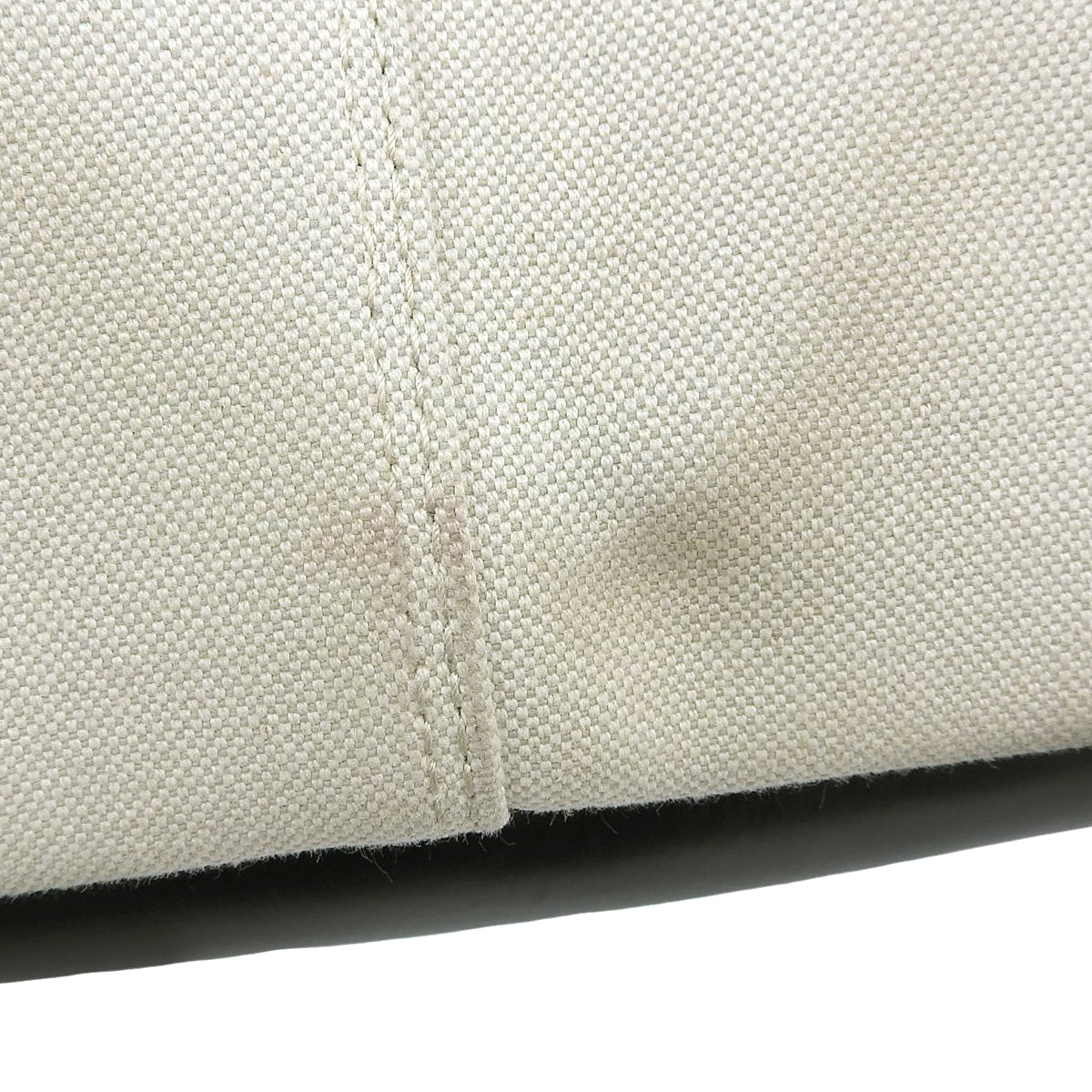 NAVY CABAS S ネイビーカバス コットンキャンバス Natural/Black 339933