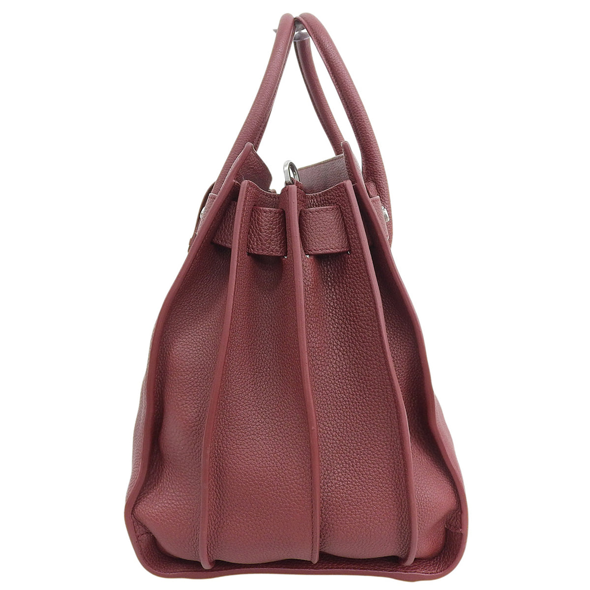 Sac de Jour Medium Leather Bordeaux 464959
