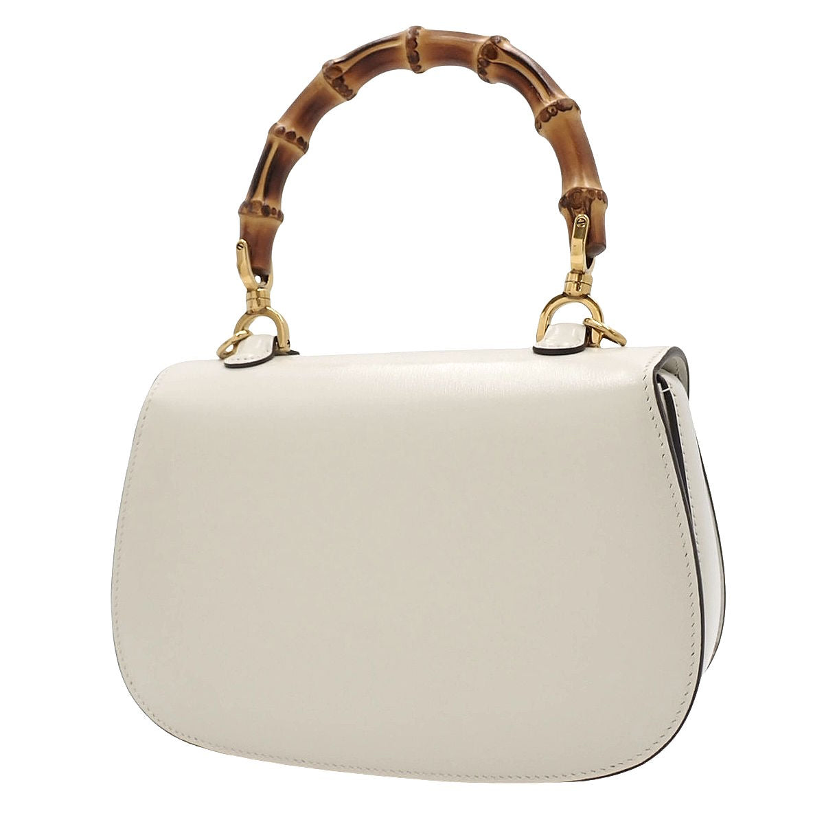 バンブー 2WAYバッグ カーフ ホワイト