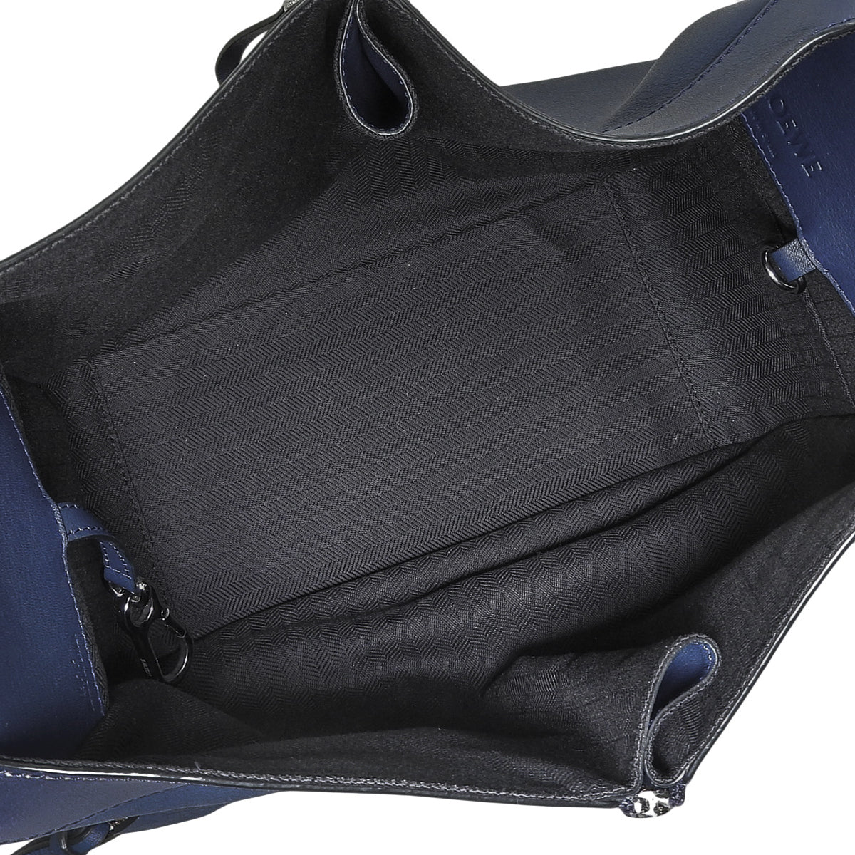 ハンモックバッグ スモール レザー ネイビー 387.30.S35