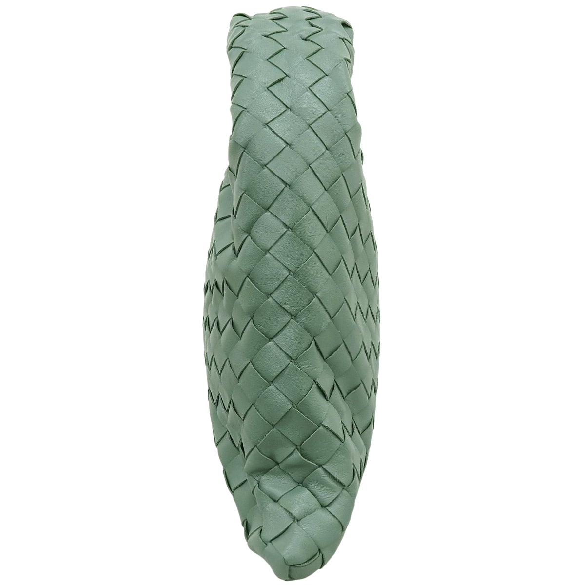 Intrecciato Hop Small Leather Green