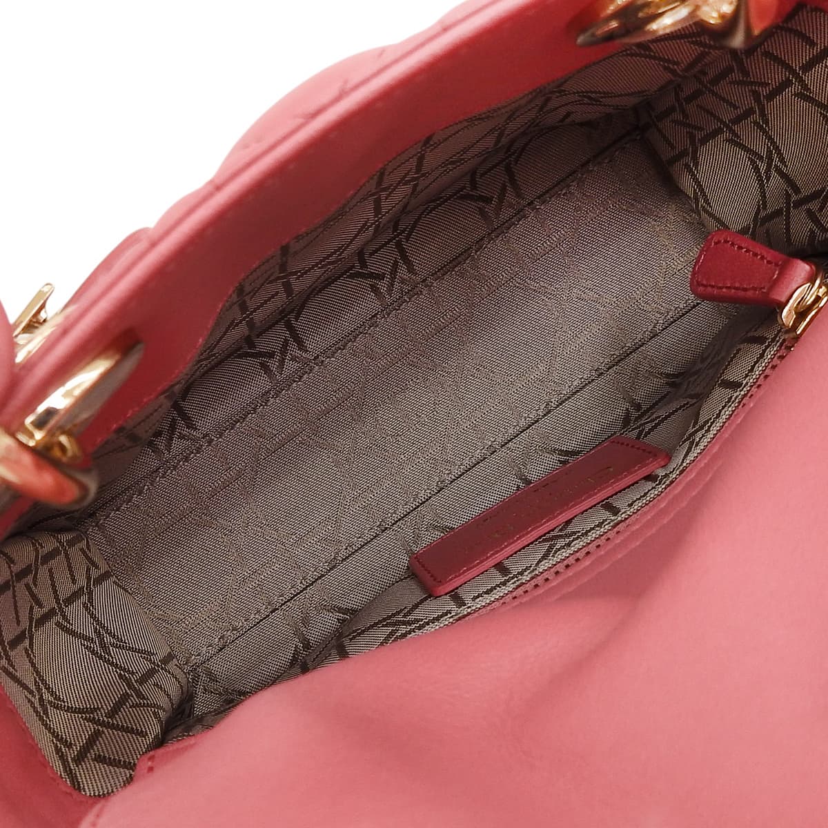 Cannage Lady Dior 迷你小羊皮粉色