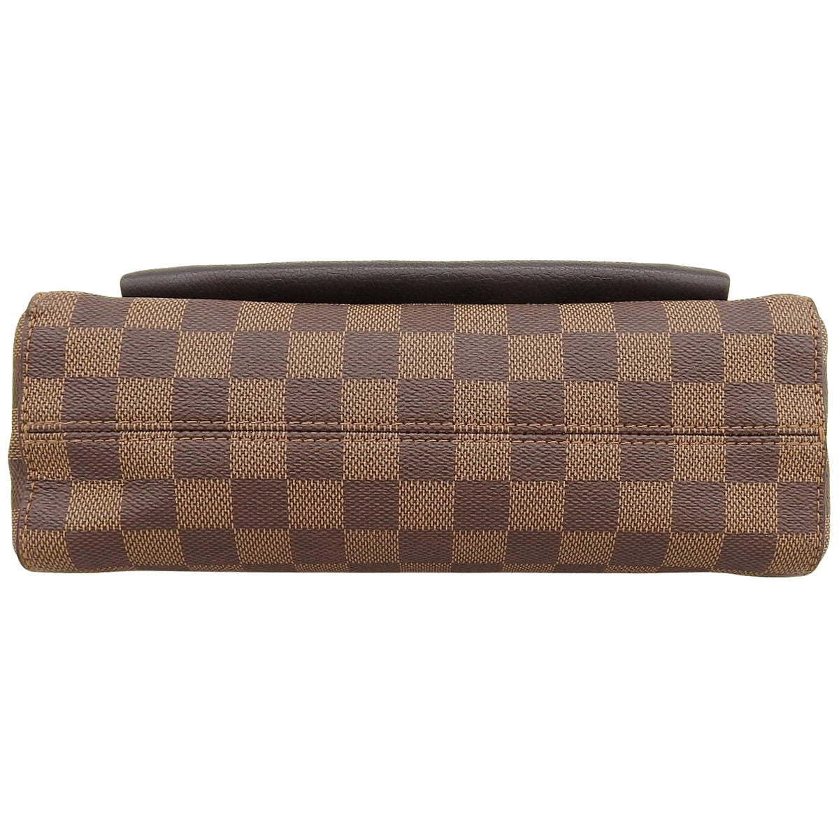 Damier Ebene Portefeuille Vavin Chain Wallet Brown Black N60221
