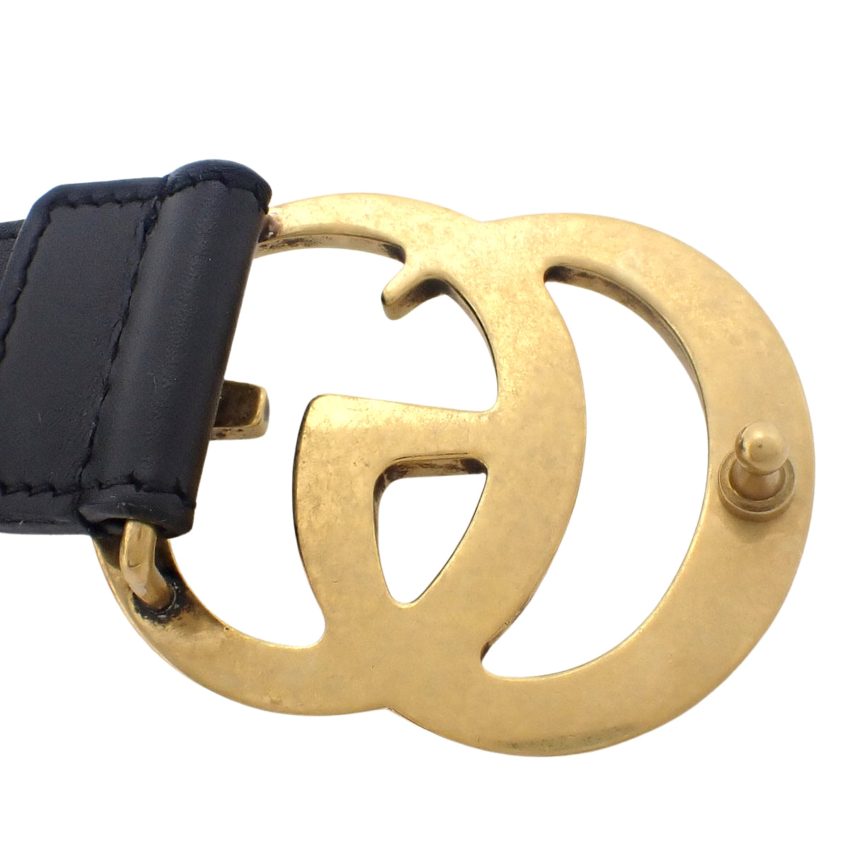 Double G Belt 75・30 Leather 414516