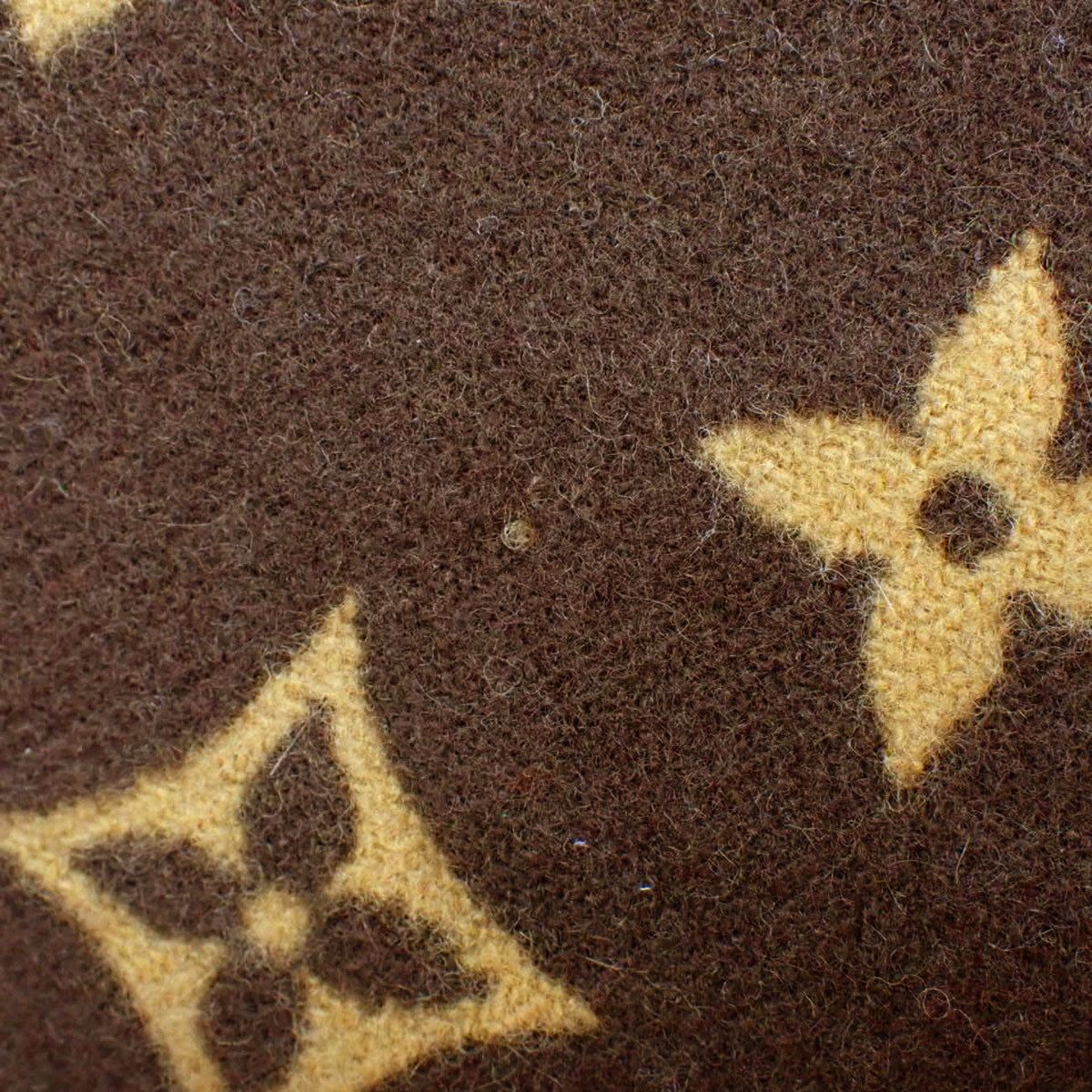 Monogram LV x Supreme collaboration wool and cashmere scarf MP1891