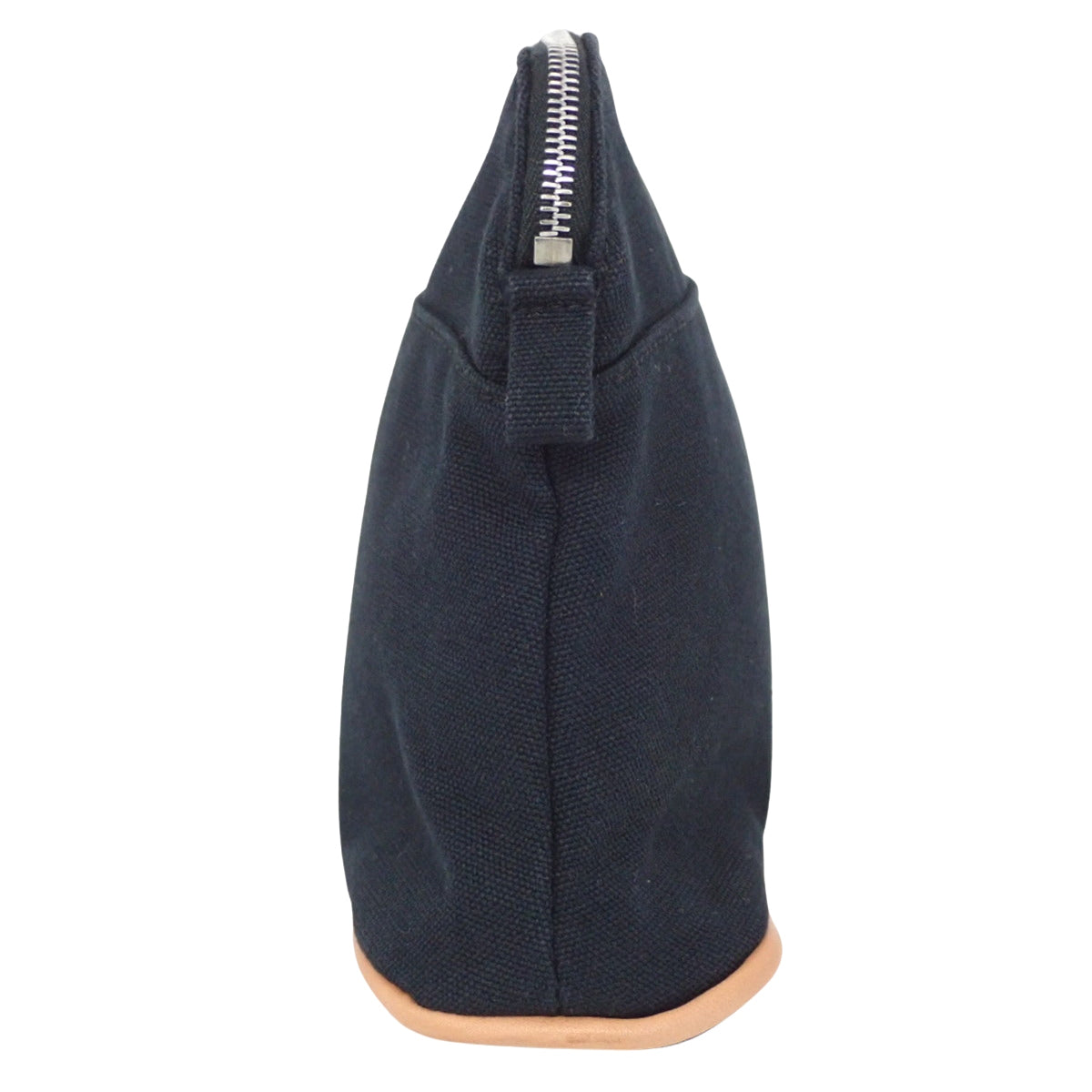 Bolide Pouch Mini Cotton Canvas Leather Palladium Hardware Black