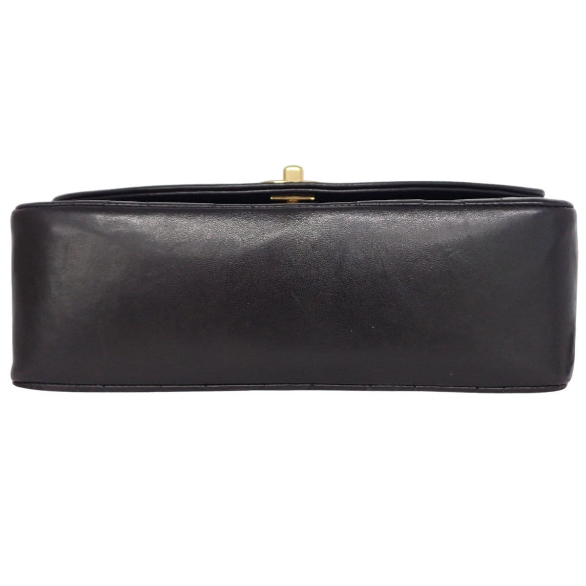 Matelasse Diana 22 Chain Shoulder Bag, Lambskin, Black