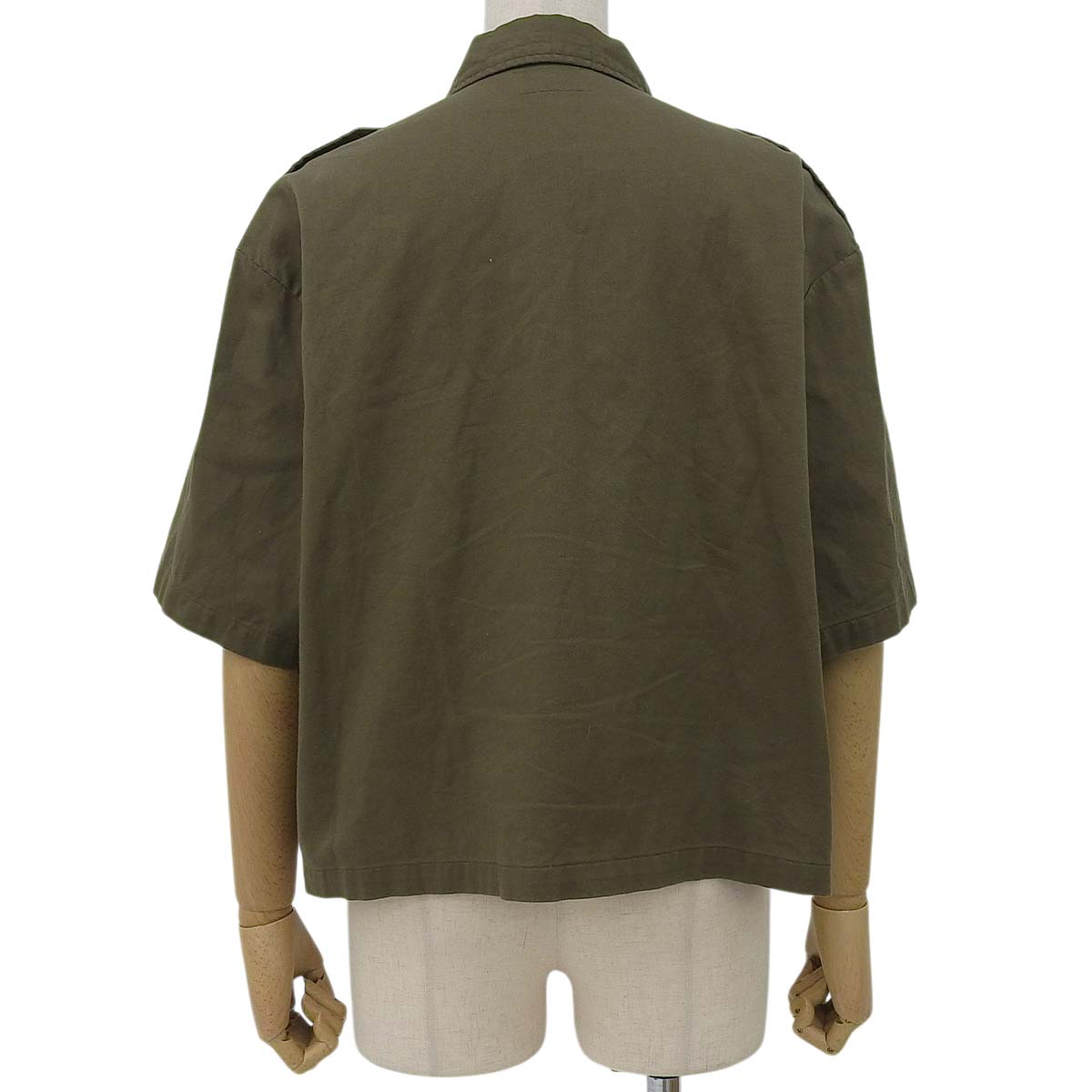 Military short sleeve shirt size 34