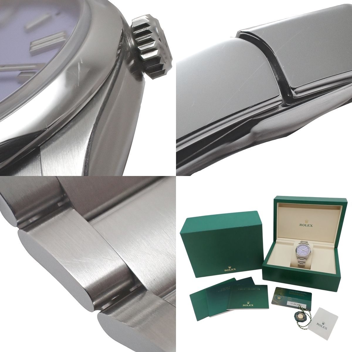 Oyster Perpetual 36 126000 SS Random Serial Lavender Automatic Men's